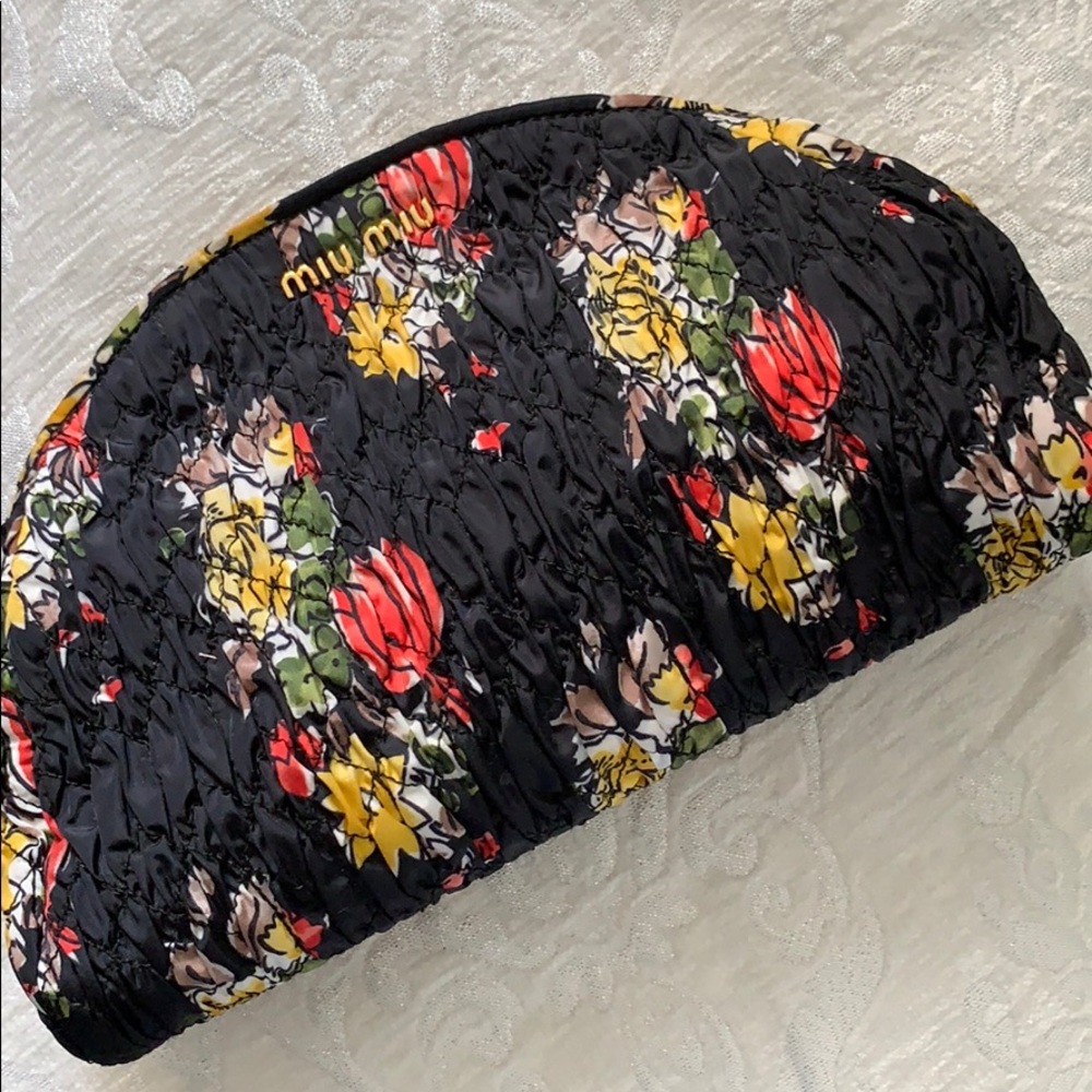 Miu Miu cosmetics pouch